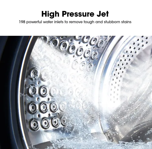 Khind 2 in 1 Washer Dryer-High Pressure Jet